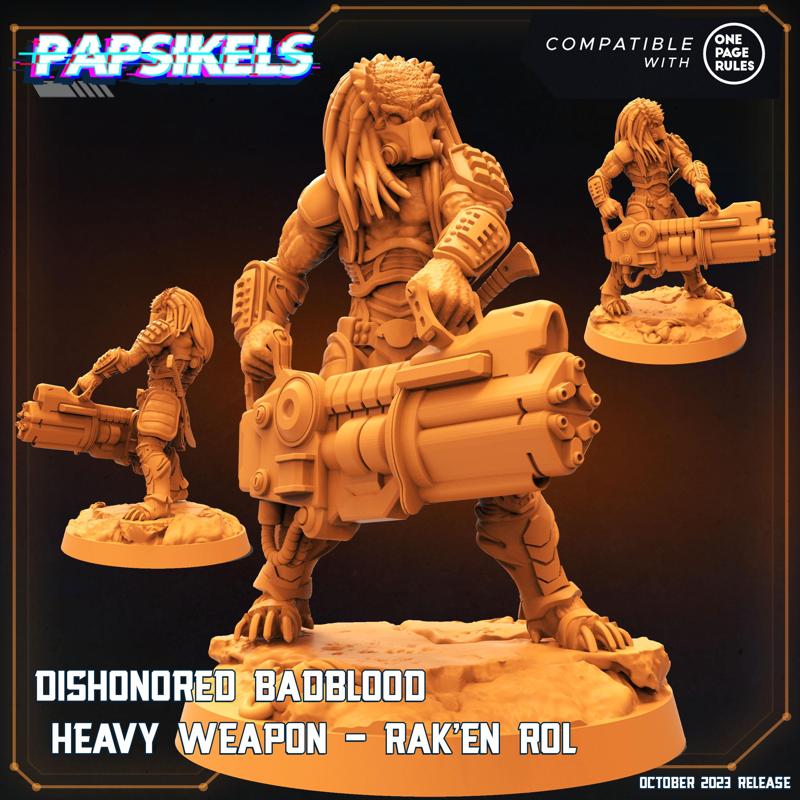 DISHONORED BADBLOOD HEAVY WEAPON RAKENROL