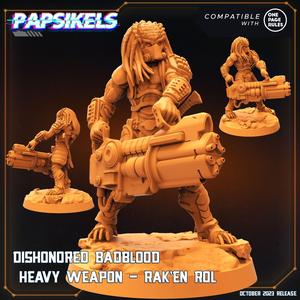 DISHONORED BADBLOOD HEAVY WEAPON RAKENROL