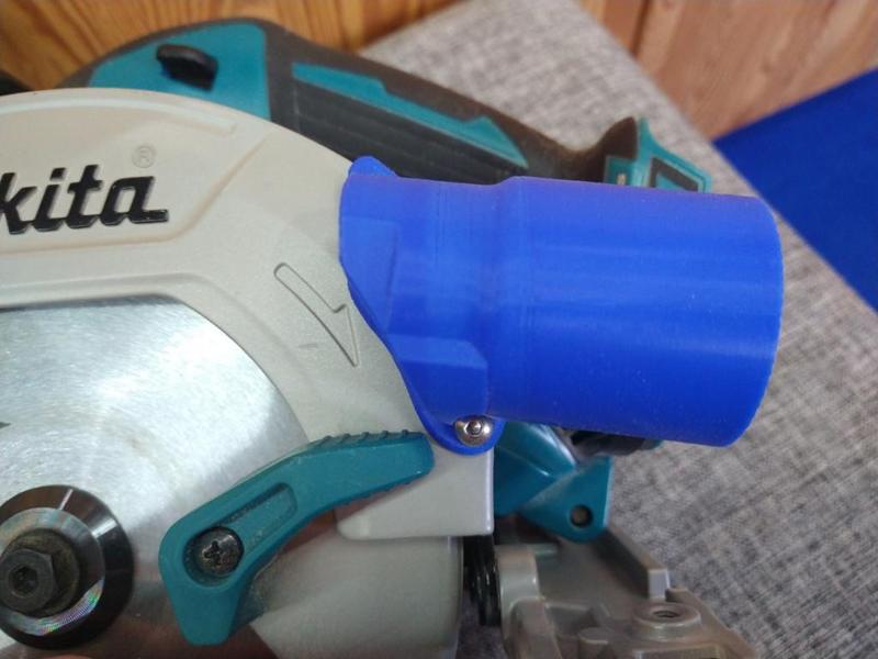 vakuum adaptor for Makita DHS680 (US: Makita XSH03) circular saw