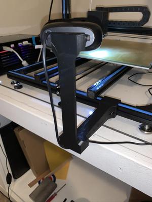 Logitech C270 Webcam Mount for 3D Printer (2020 frame mount on Adimlab Gantry, Crealty CR-10, etc)