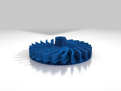 95mm impeller fan with 9mm D-shaft
