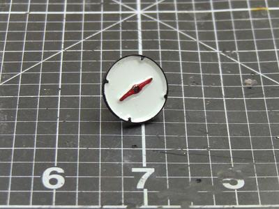 Compass enamel pin