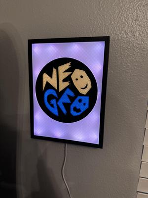 Neo Geo Neon Sign