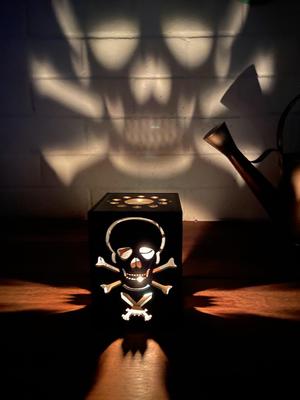Tea Light Holder Jolly Roger