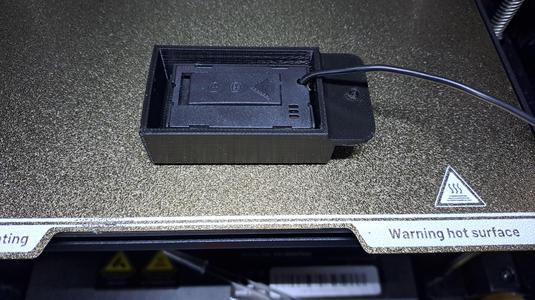 The display housing of the temperature meter in the chamber of the FlyingBear_S1 3D printer