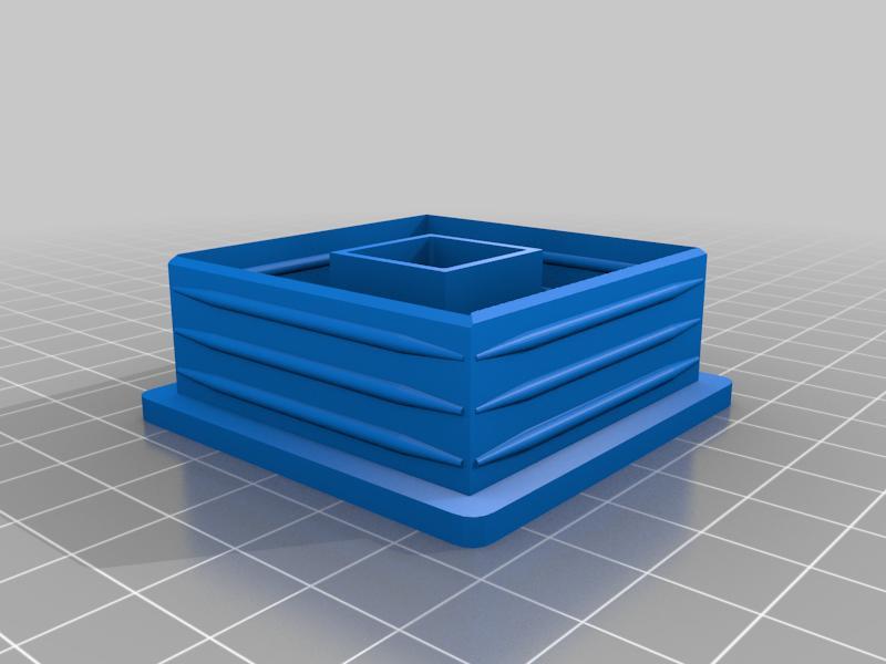2" X 2" Fence Post Cap for Solar Lights 