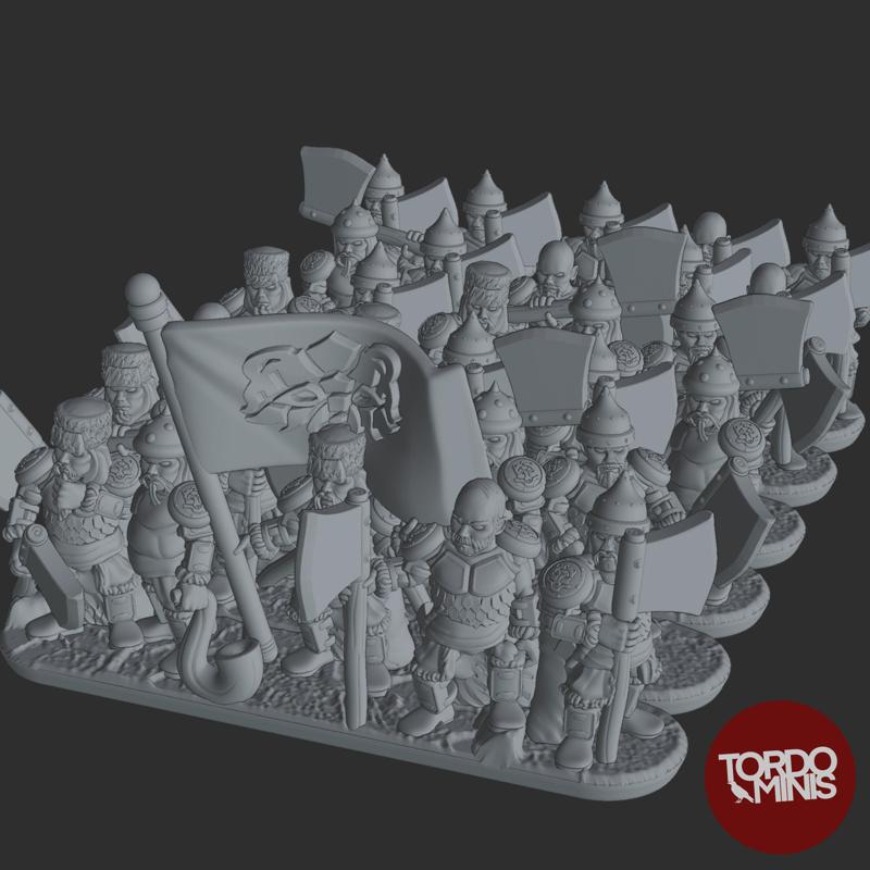 Mystic Rusguard: Basic infantry 10mm