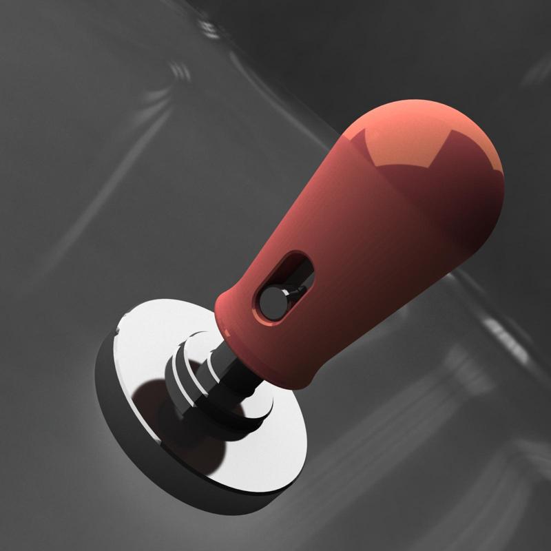 Espresso Coffee tamper 51-54 mm with spring and lock