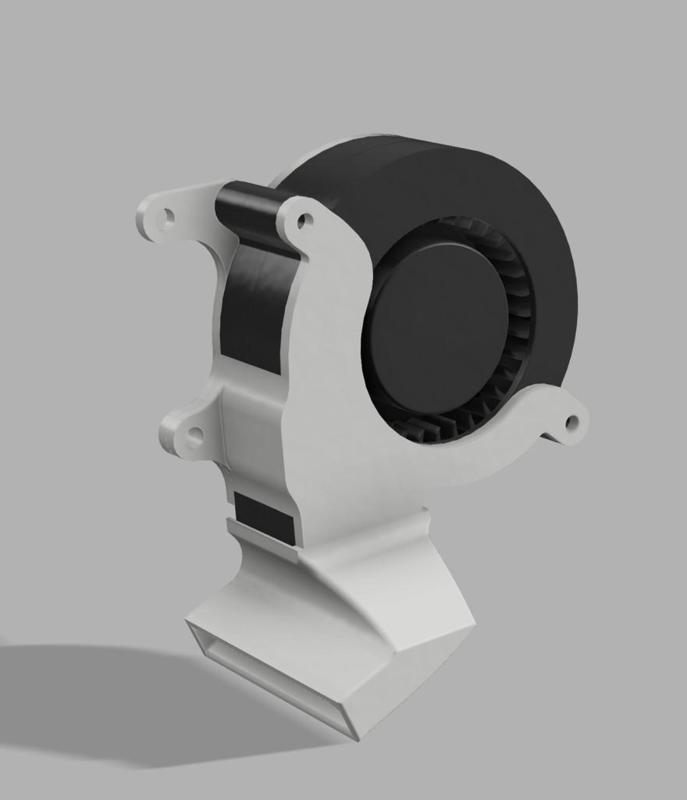 Chiron radial fan adapter