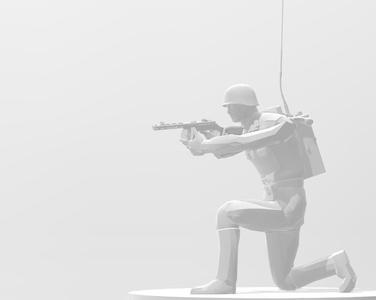WW2 RUSSIAN RADIO OPERATER for board wargaming