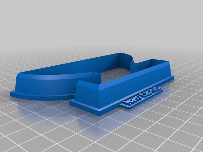 Navy Captain Cookie Cutter