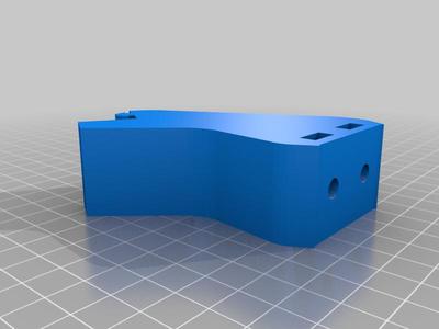 Ender 3 left side spool holder (extended and strengthened)