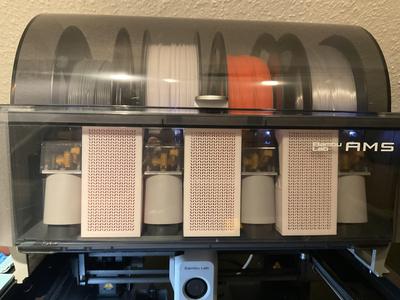 Improved Silica / Desiccand Holder / Box for Bambu Lab AMS