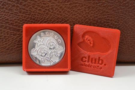 Club nintendo conmemorative coin