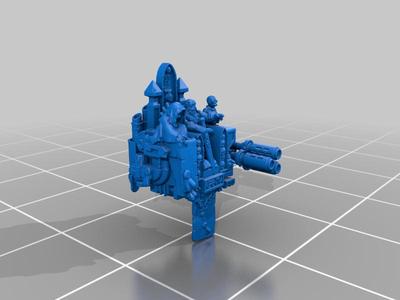 Inquisitor K Man and His Party Throne [epic scale]