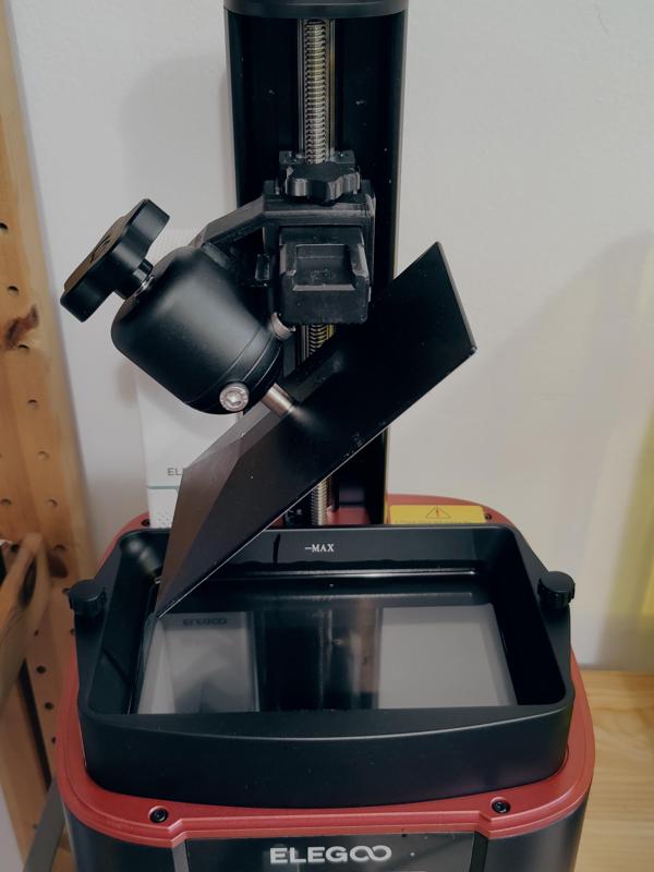 Elegoo Mars 3 / 3 Pro - Build plate 45° dripping support