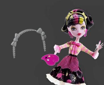 Draculaura Art Class  headband replacement
