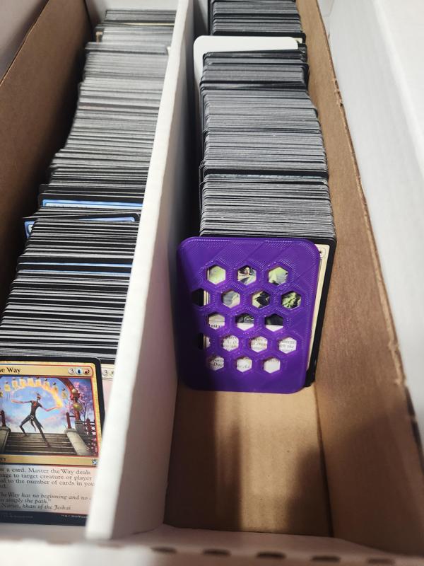 Trading Card Storage Dividers