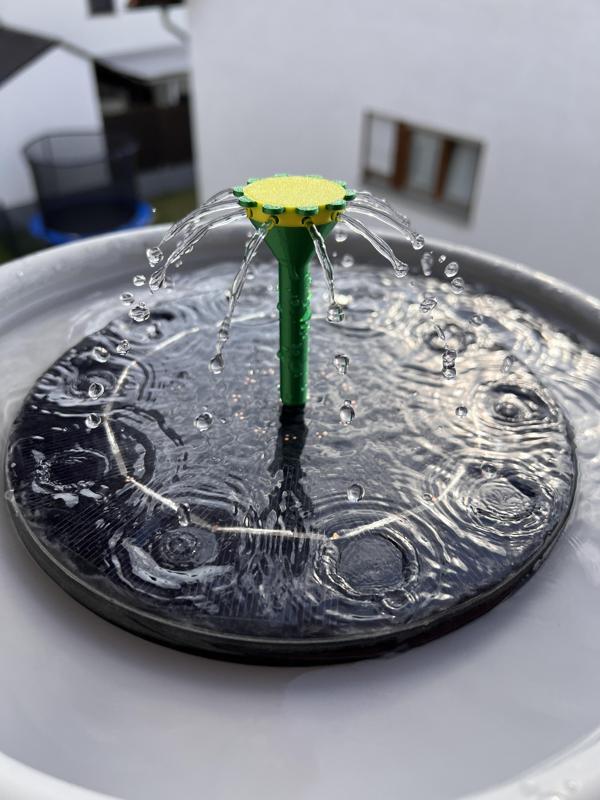 Update: Düse für Solarbrunnen / Nozzle for solar fountain