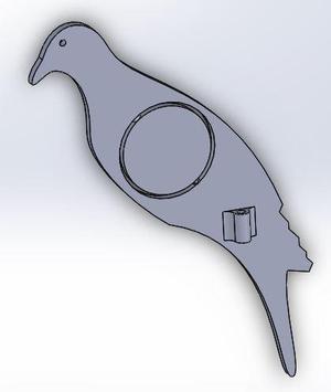 Dove Decoy Spinner
