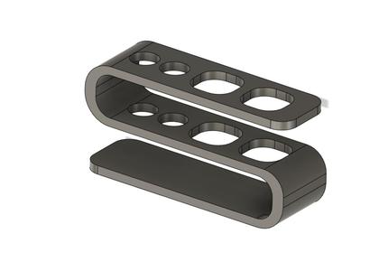 4x toothbrush holder