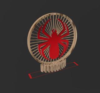 Spider - Q77 - Quick Print Gift - 2D - NO SUPPORT
