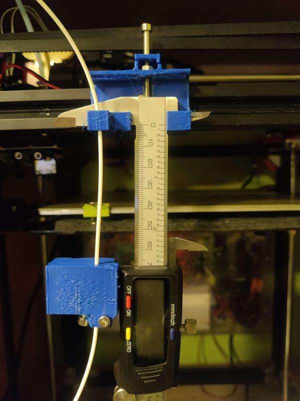 Filament measuring tool