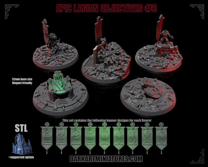 Epic Legion Objective Tokens #2