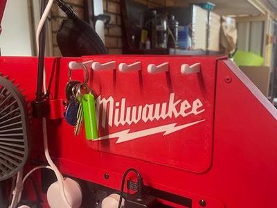 Milwaukee toolbox key holder