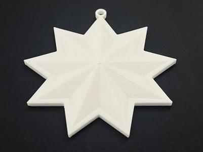 Nine Pointed Star Baha’i Ornament