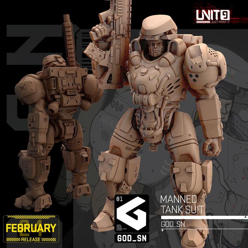 Cyberpunk - Manned Tank Suit - GOD_SN