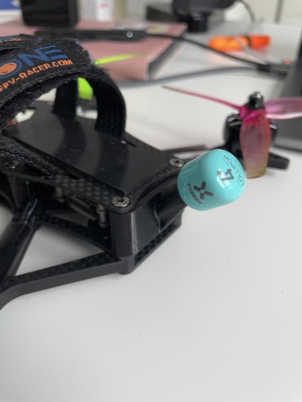 AOS 5 V2 antenna mount for Foxeer Lollipop 4+