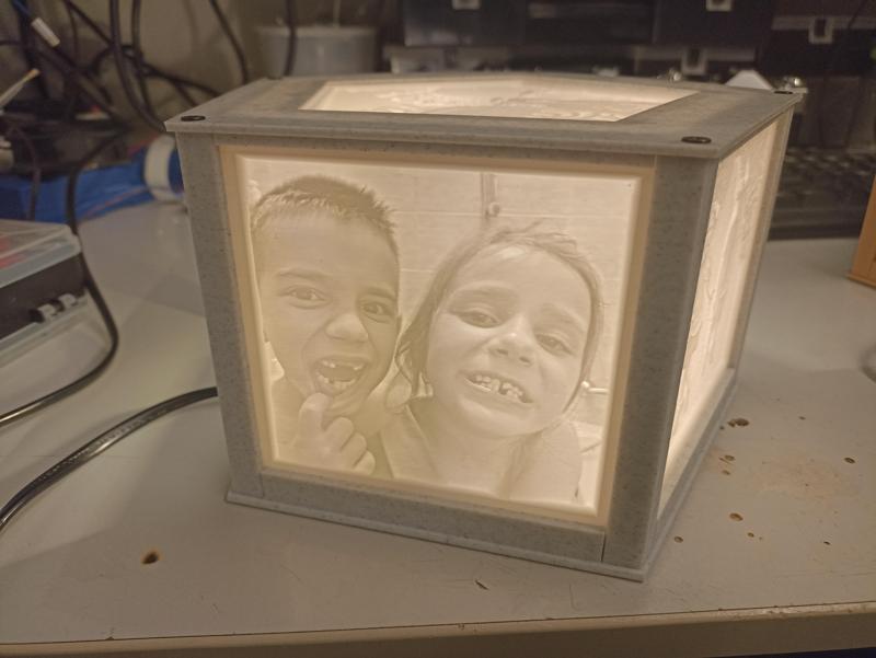 Lithophane PenthaLamp
