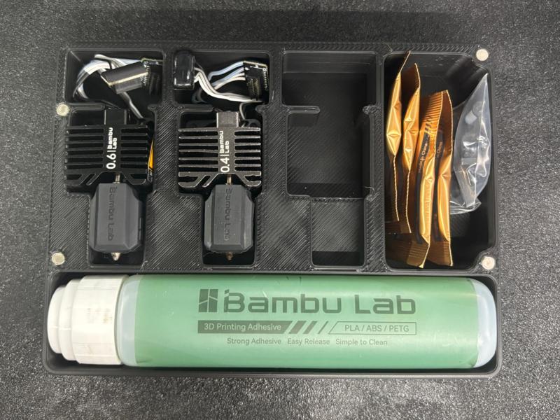 Compact Bambu Accessory Box