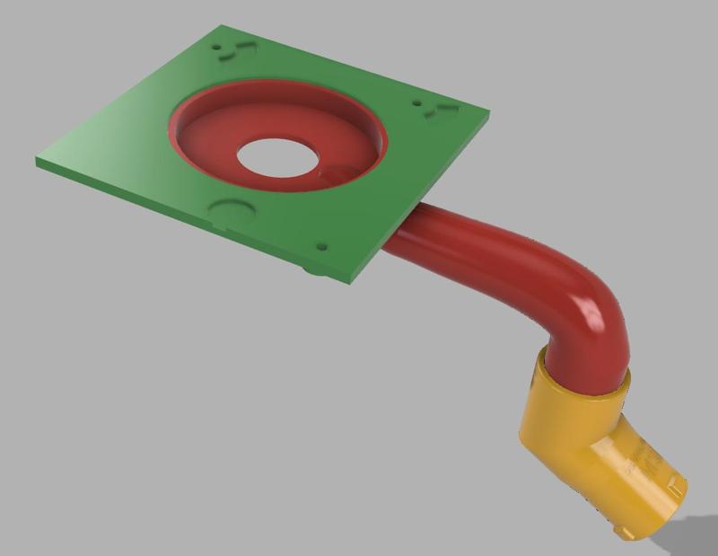 Dust extraction for Sauter OLF2.0