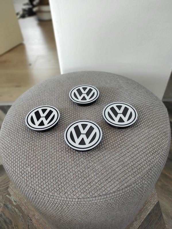 Volkswagen wheel rim cap (53mm hole)