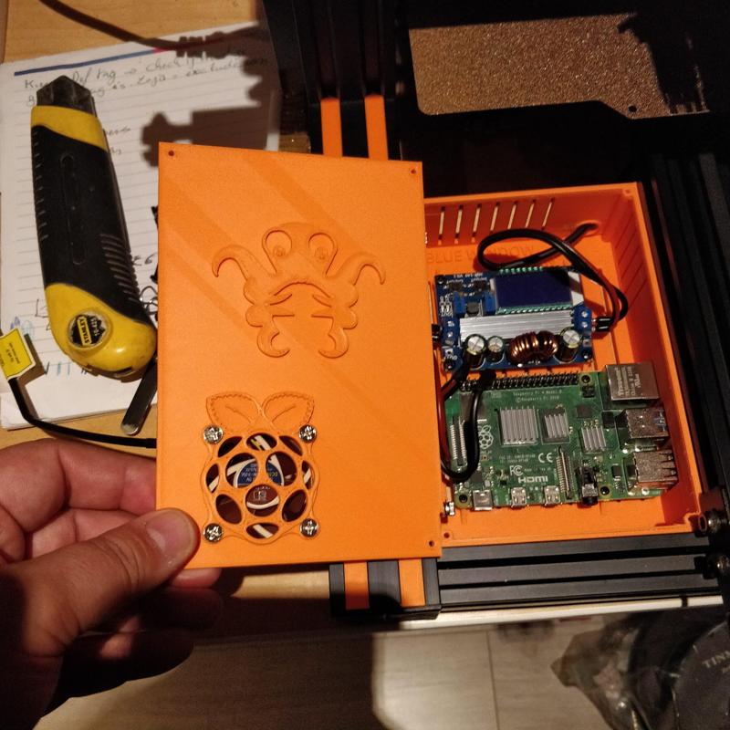 Anycubic Mega Zero 2.0 Raspberry (octoprint) Case