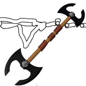 Doubleaxe of the orcish grey wolf clan