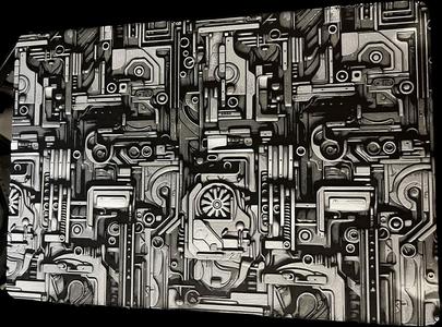 Technology Themed [seamless tile] - Hueforge