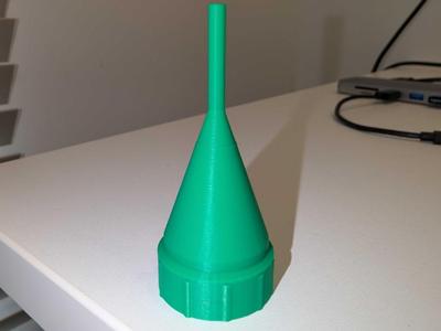 Bottle cap nozzle