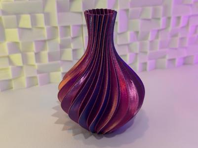 Modern Spiral Vase