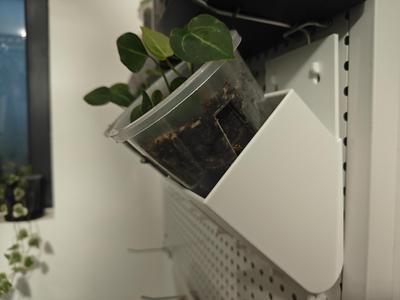 Pegboard Angled Flowerpot/Pot Holder