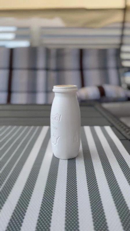 Cap for actimel bottle