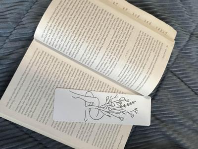 Flower Woman Bookmark 