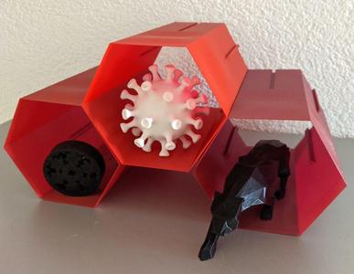 Modular Honeycomb Organizer