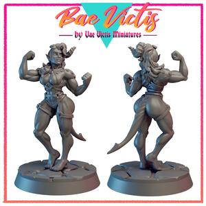 Bae Victis : Buff tiefling from hell 32MM and 75MM [PRE-SUPPORTED]