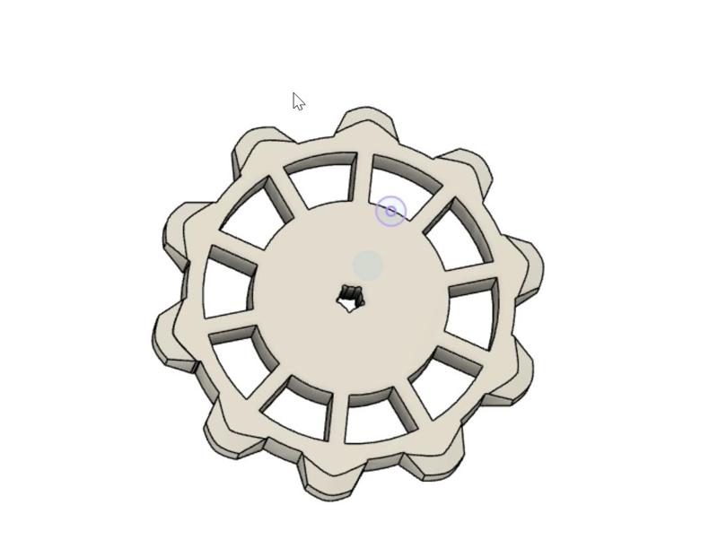 mvrk 1 snowtank drive gear