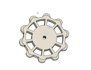 mvrk 1 snowtank drive gear