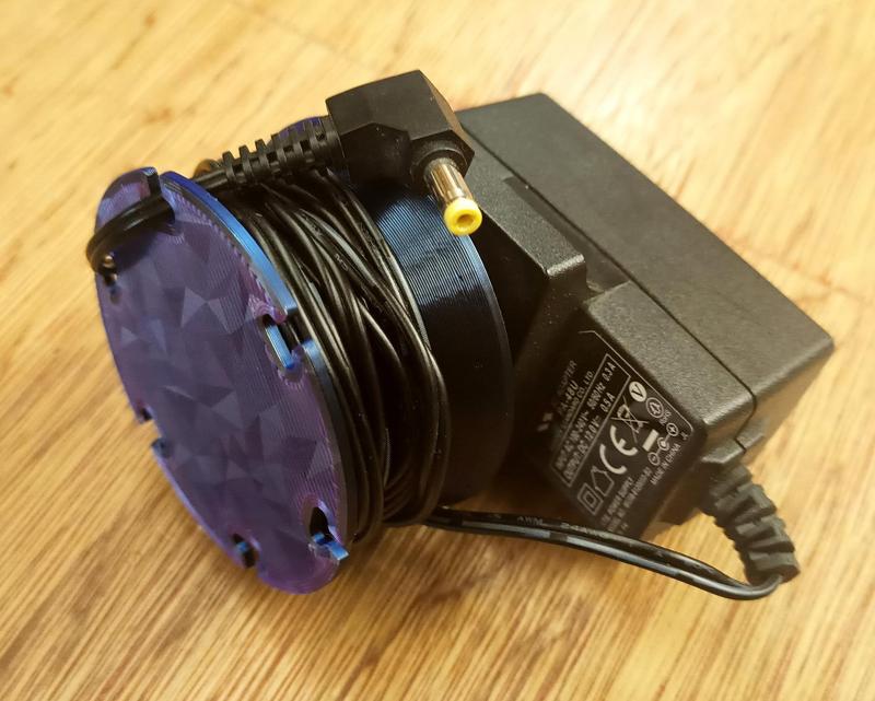 Wall Wart/PSU Cable Tidy Remix (no supports needed)