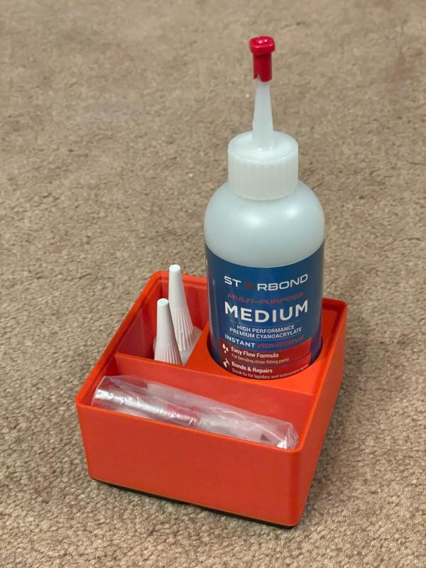 Starbond super glue Gridfinity holder